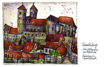 Einzelkarten Quedlinburg Mühlgraben