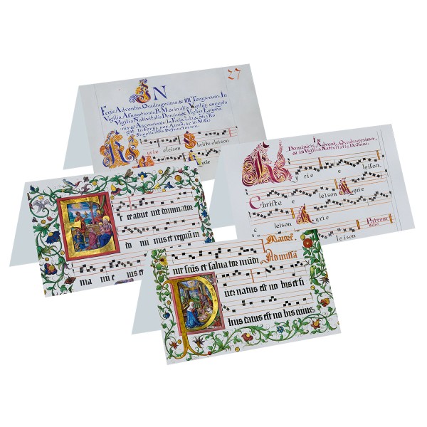 Briefkarten: Weihnachtliche Buchschätze aus Heidelberg