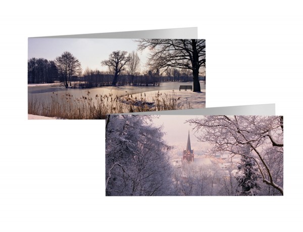Briefkarten: Winterausblick