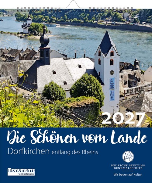 Dorfkirchen-Kalender 2027. Die Schönen vom Lande