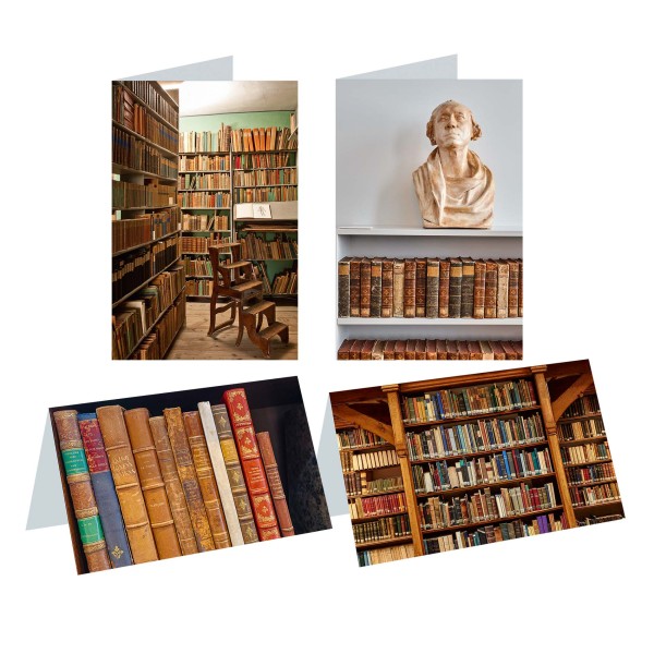 Briefkarten: Geliebte Bücher