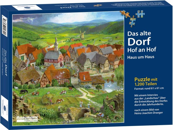 Puzzle Das alte Dorf